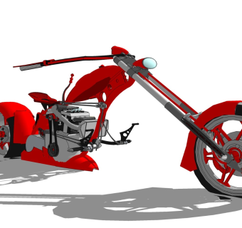 超精细摩托车模型 (126)